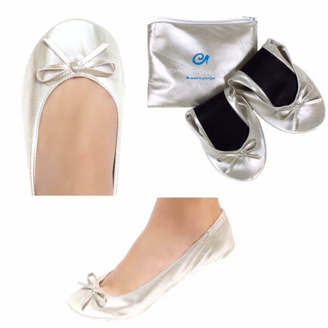 Pearl Foldable Rollable Ballet Flat