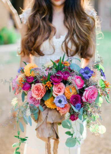 perfect summer wedding colors