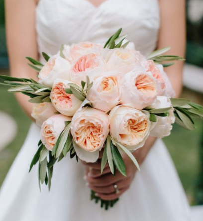 fall wedding blooms