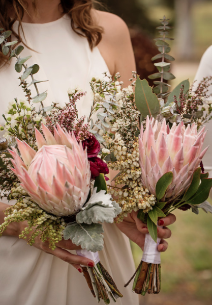 fall wedding blooms