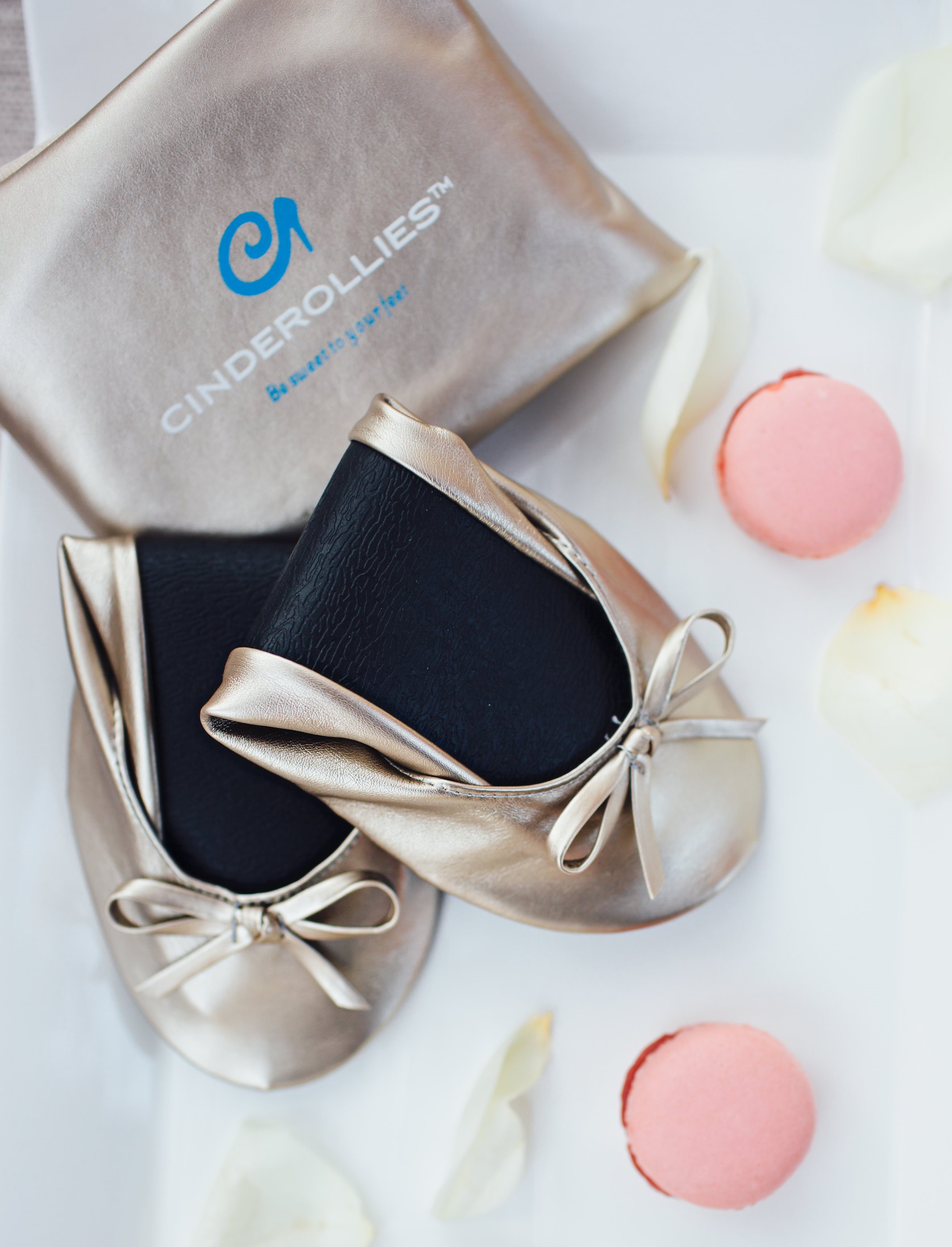 Foldable Ballet Flats for Wedding 