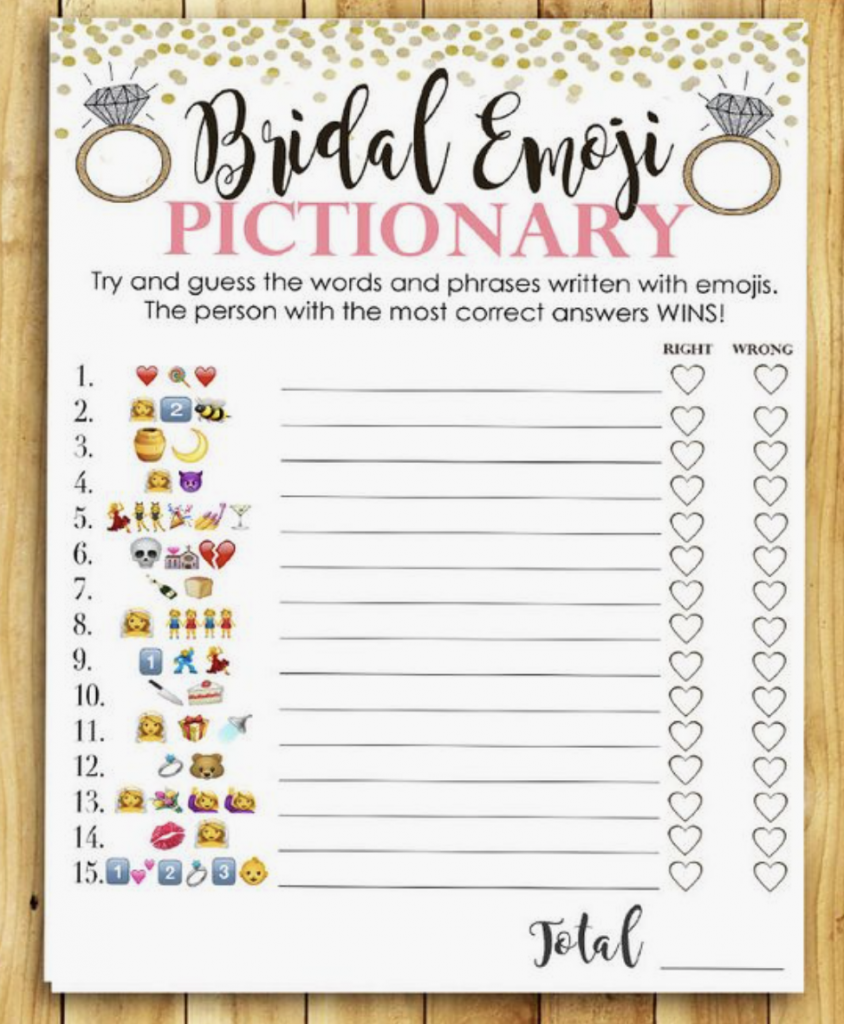 Bridal Shower Games